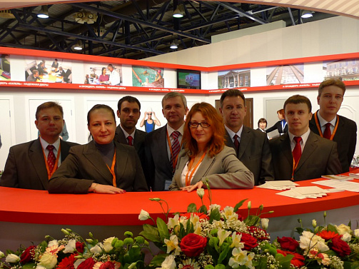 Фото «КАПЕЛЬ» на выставке MosBuild 2012 Фабрика Капелли